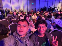 Thumbnail of After finishing a session during the break, a quick selfie 🤳